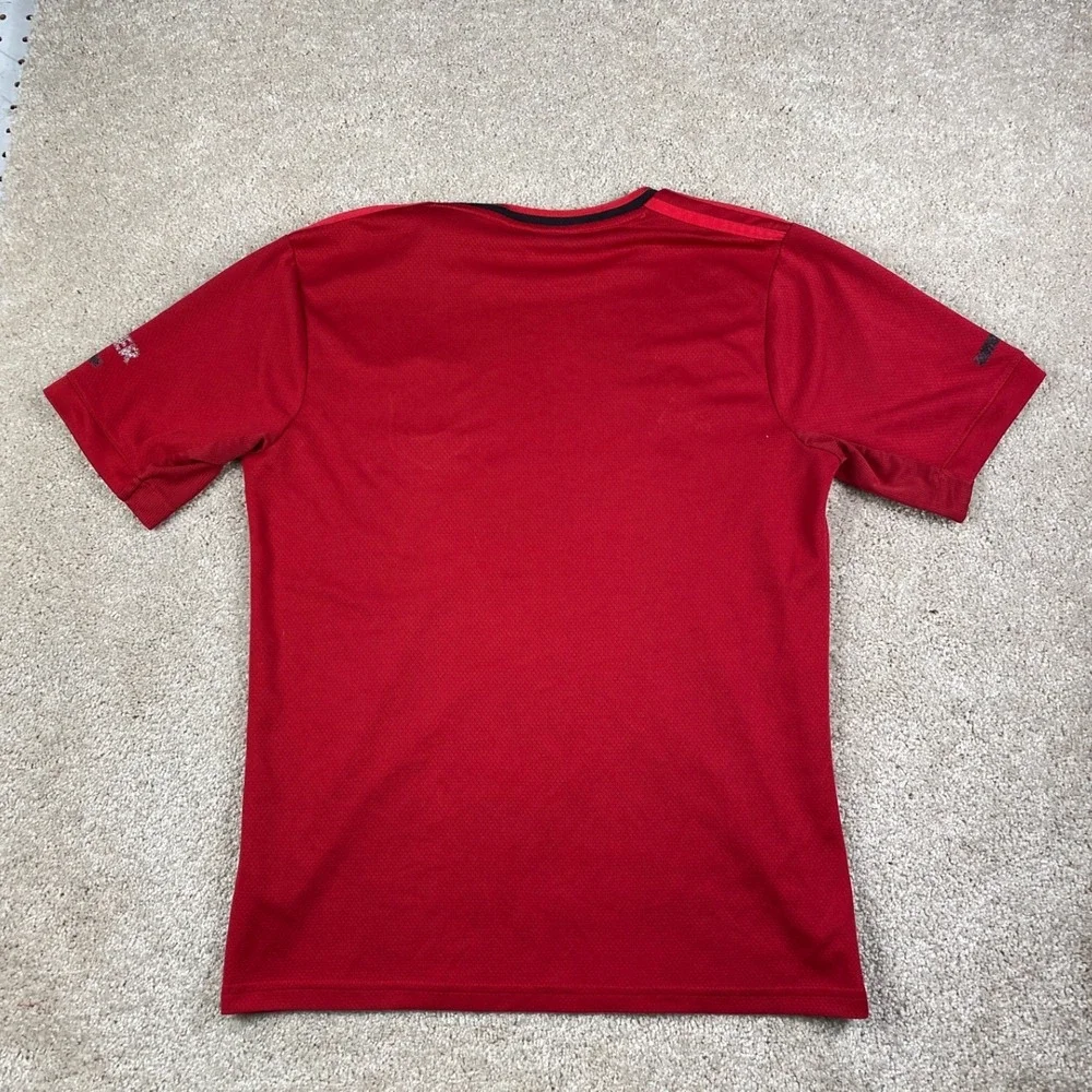Adidas Manchester United 2019-20 Home Jersey Red Treble Winners Mens Medium‎